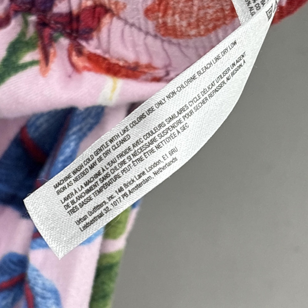 Rosa De Weerd‎ Anthropologie Pajama Pants Womens XS Multicolor Floral Jersey - Picture 11 of 12